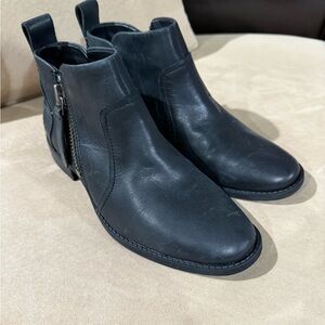 UGG Black Leather Boots